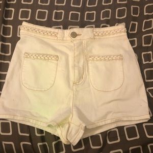 Cute white shorts